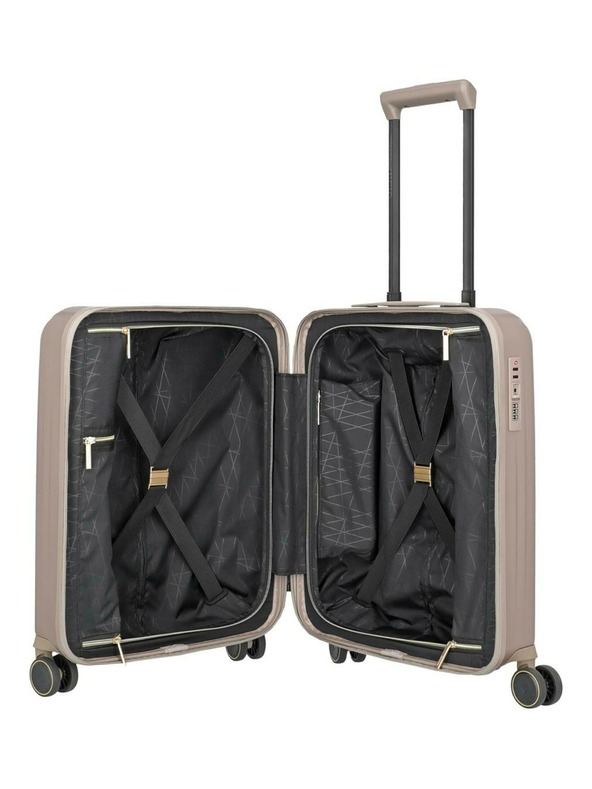 Travelite Reisekoffer Travelite BARBARA Novelty S Satin Nude