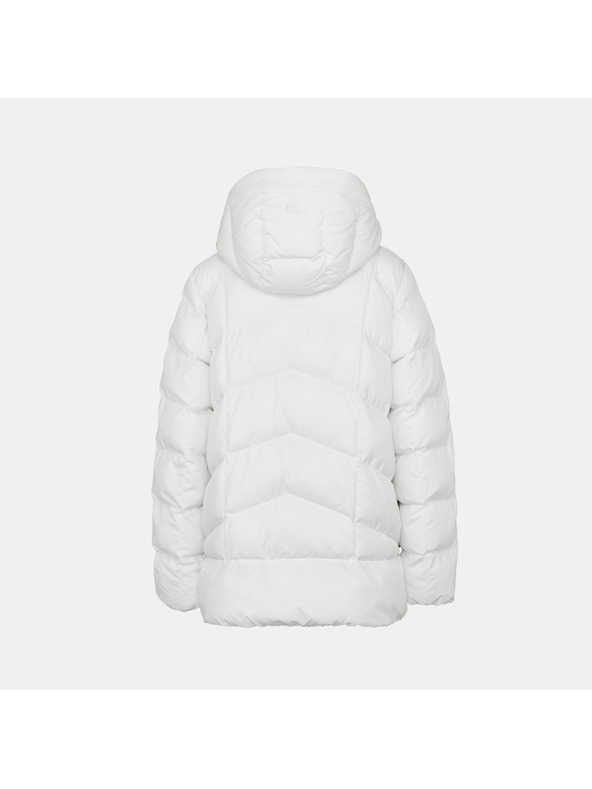 Geox Weiße Damen-Daunenjacke Geox Anylla