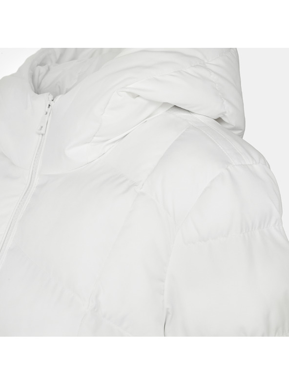 Geox Weiße Damen-Daunenjacke Geox Anylla