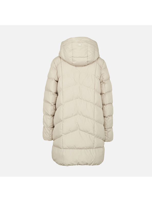 Geox Beige Damen-Daunenjacke Geox Anylla