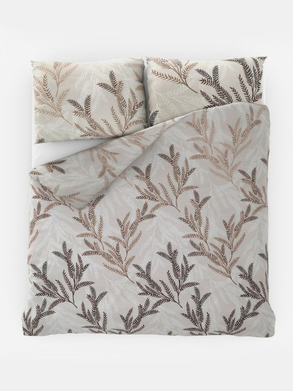 Kvalitex Französische Satin-Bettwäsche LUXURY COLLECTION 1+2, 200x200, 70x90cm OKSIA