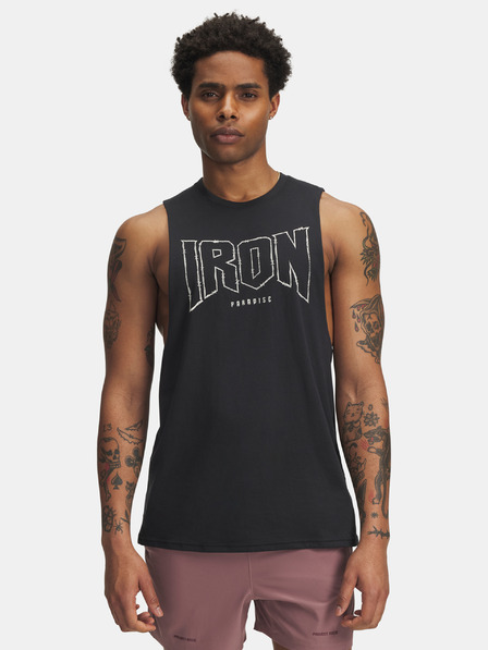 Under Armour Herren-Tank Top Under Armour Pjt Rck Tank-BLK