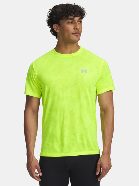 Under Armour Herren-T-Shirt Under Armour UA Launch Camo SS-YLW