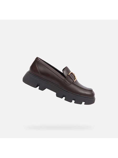 Geox Braune Damen-Sneaker Geox Vilde