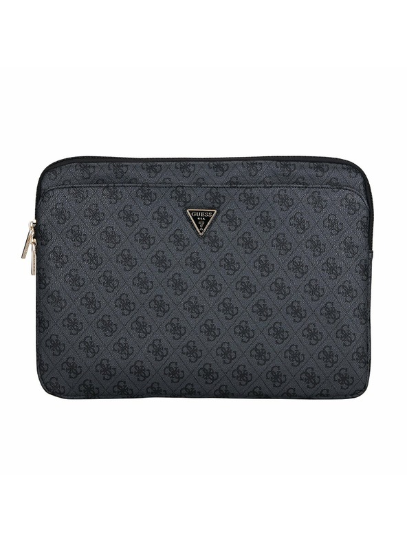 Guess Guess PU 4G Triangle Logo Notebook-Hülle 14" Schwarz
