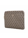 Guess Guess PU 4G Triangle Logo Notebook-Hülle 14" Braun