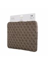 Guess Guess PU 4G Triangle Logo Notebook-Hülle 14" Braun