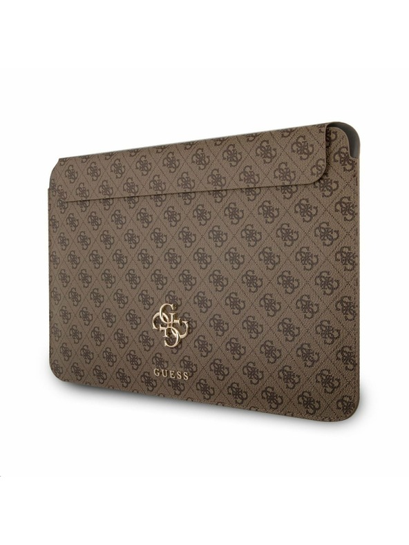 Guess Guess PU 4G Metal Logo Computer Sleeve 13" Braun