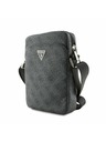 Guess Guess PU 4G Triangle Logo Tasche 8" Schwarz