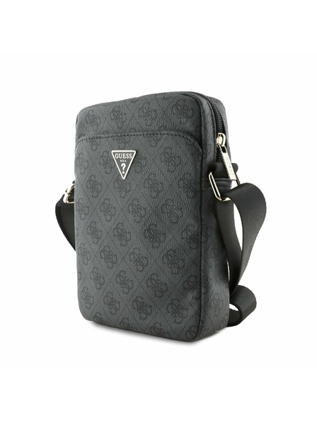 Guess Guess PU 4G Triangle Logo Tasche 8" Schwarz