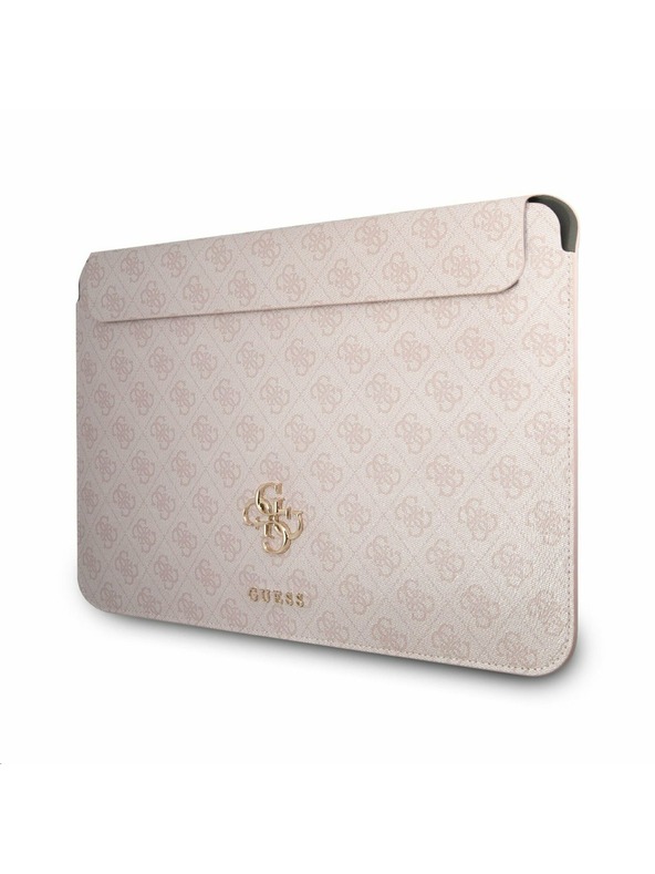 Guess Guess PU 4G Metal Logo Computer Sleeve 13" Pink