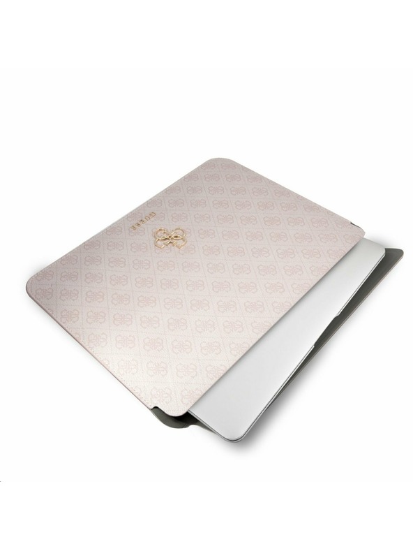 Guess Guess PU 4G Metal Logo Computer Sleeve 13" Pink