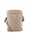 Guess Guess PU 4G Triangle Logo Tasche 8" Pink