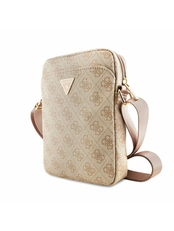 Guess Guess PU 4G Triangle Logo Tasche 8" Pink