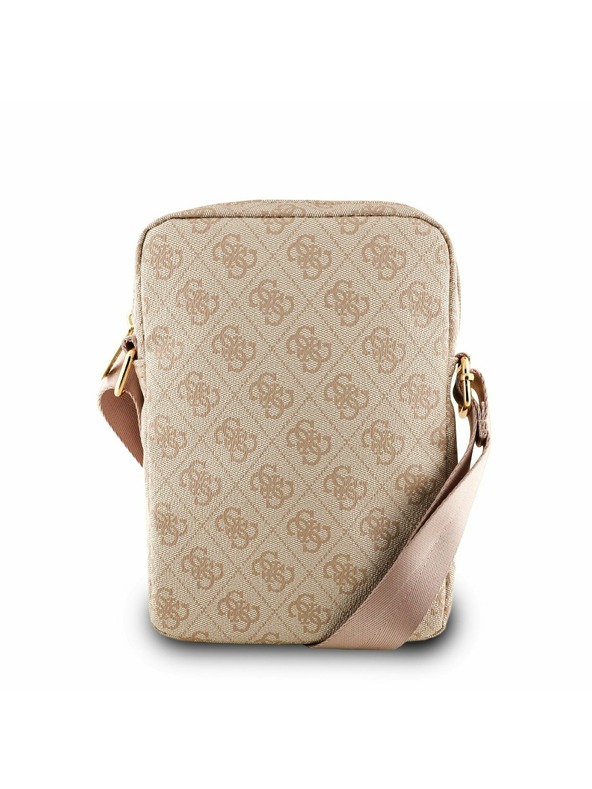 Guess Guess PU 4G Triangle Logo Tasche 8" Pink