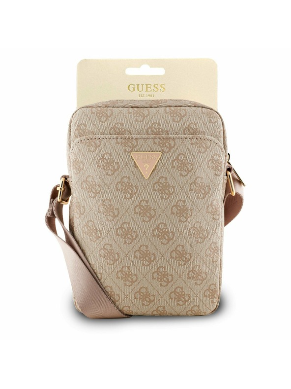 Guess Guess PU 4G Triangle Logo Tasche 8" Pink