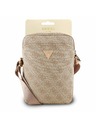 Guess Guess PU 4G Triangle Logo Tasche 8" Pink