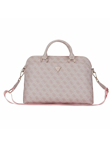 Guess Guess PU 4G Triangle Logo Notebook-Tasche 13/14/15" Pink