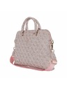 Guess Guess PU 4G Triangle Logo Notebook-Tasche 13/14/15" Pink