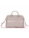 Guess Guess PU 4G Triangle Logo Notebook-Tasche 13/14/15" Pink