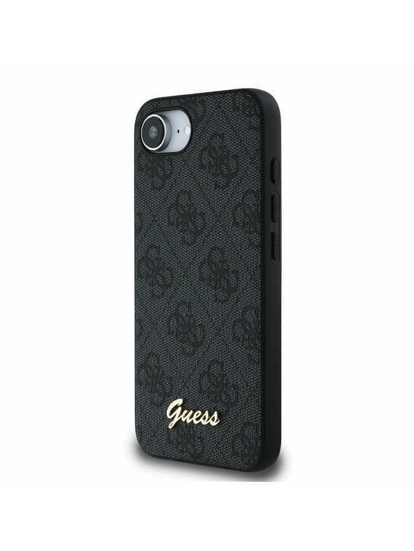 Guess Guess 4G Rückseite Hülle für iPhone 16e Grau