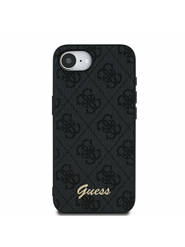 Guess Guess 4G Rückseite Hülle für iPhone 16e Grau