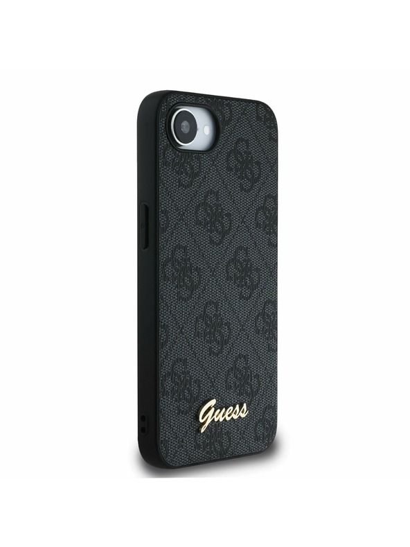 Guess Guess 4G Rückseite Hülle für iPhone 16e Grau