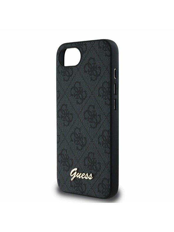 Guess Guess 4G Rückseite Hülle für iPhone 16e Grau