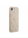 Guess Guess PU Leder 4G Farbiger Ring Riemen MagSafe Rückseite Hülle für iPhone 16e Rosa