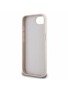 Guess Guess PU 4G Metall-Logo Rückseite Hülle für iPhone 16e Rosa