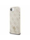 Guess Guess PU 4G Kleines Metall-Logo MagSafe Rückseite Hülle für iPhone 16e Pink