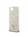 Guess Guess PU 4G Kleines Metall-Logo MagSafe Rückseite Hülle für iPhone 16e Pink