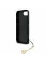 Guess Guess 4G Charm Rückseite Hülle für iPhone 16e Ton in Ton Grau
