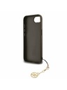 Guess Guess 4G Charm Rückseite Hülle für iPhone 16e Tone on Tone Brown