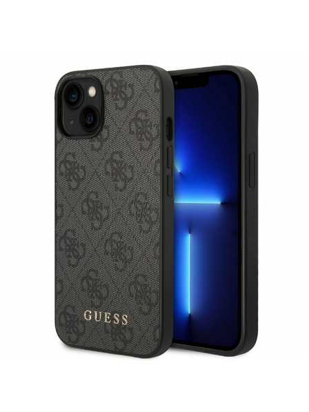 Guess Guess 4G Rückseite Hülle für iPhone 14 Brown
