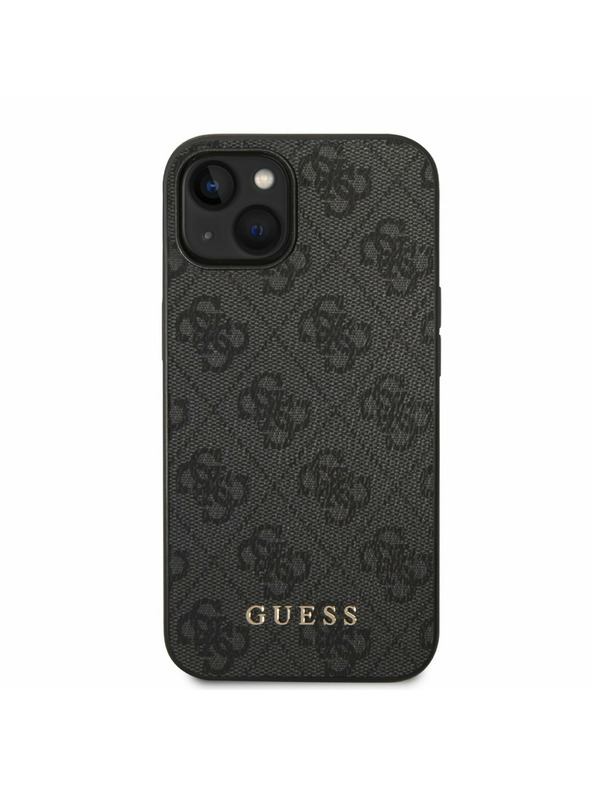 Guess Guess 4G Rückseite Hülle für iPhone 14 Brown
