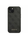 Guess Guess 4G Rückseite Hülle für iPhone 14 Brown