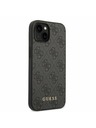 Guess Guess 4G Rückseite Hülle für iPhone 14 Brown
