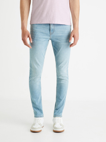 Celio Hellblaue Herren Skinny Fit Jeans Celio Foskinny1