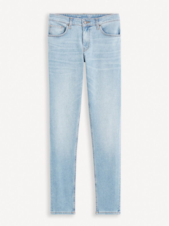 Celio Hellblaue Herren Skinny Fit Jeans Celio Foskinny1