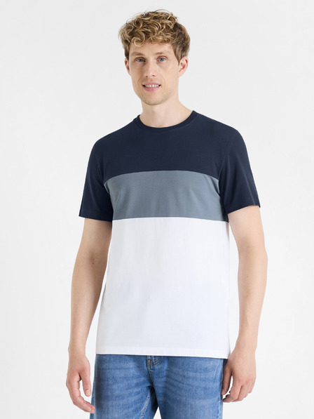 Celio Dunkelblaues Herren-T-Shirt Celio Febloc
