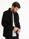Celio Schwarzes Herrenoberbekleidungshemd Celio Faliau