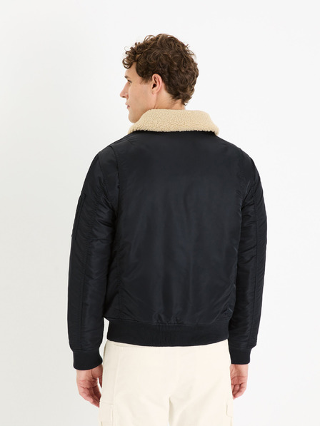 Celio Schwarze Herren-Winterjacke Celio Fujamescol