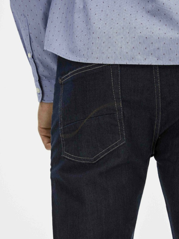 Celio Dunkelblaue Straight Fit Jeans Celio Rolisse