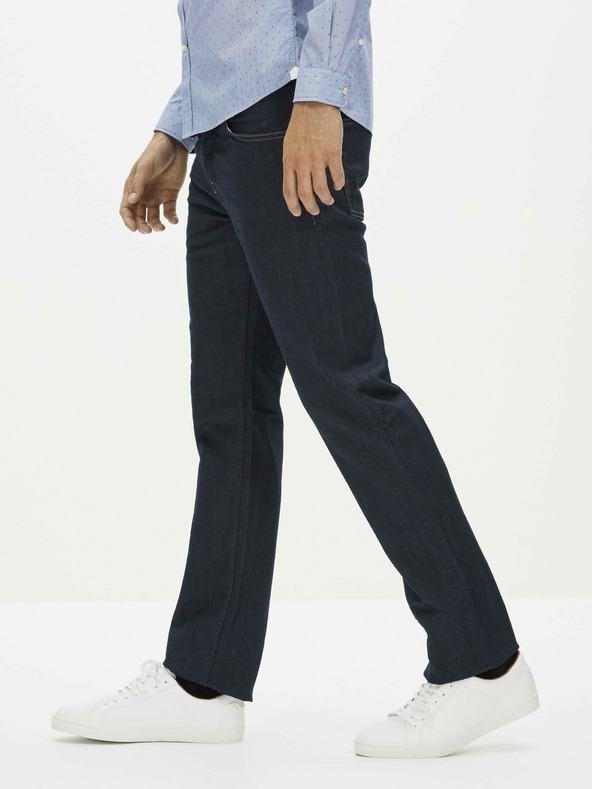 Celio Dunkelblaue Straight Fit Jeans Celio Rolisse