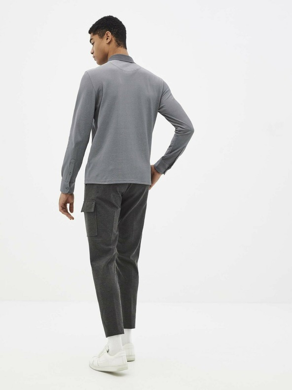 Celio Graues Poloshirt Celio Seclasseml