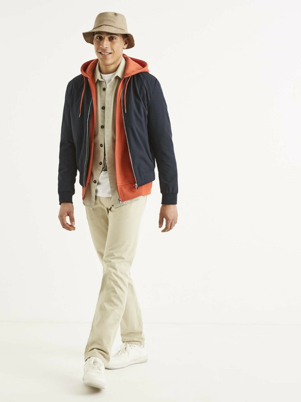 Celio Beige Herrenhosen Celio