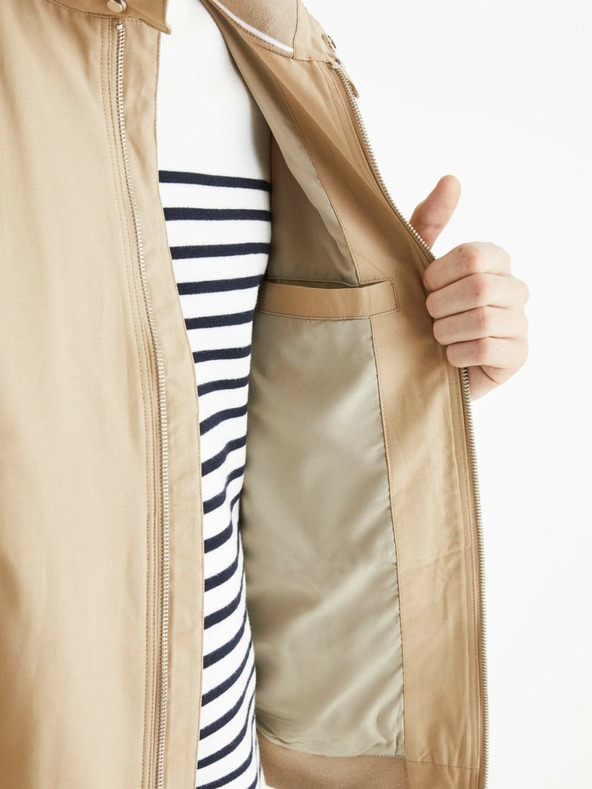 Celio Beige Herrenjacke Celio Bucoton1