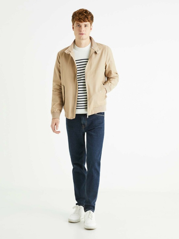 Celio Beige Herrenjacke Celio Bucoton1