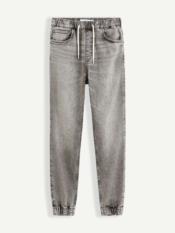 Celio Graue Herren-Jogger-Jeans Celio Bojog3